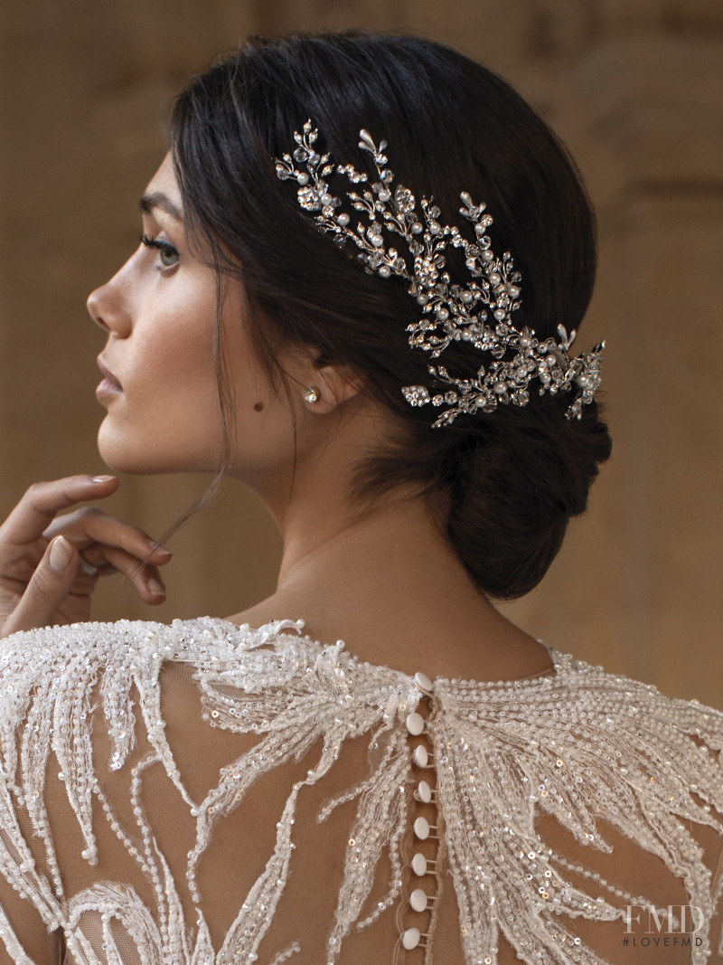 Victoria Bronova featured in  the Pronovias catalogue for Spring/Summer 2020