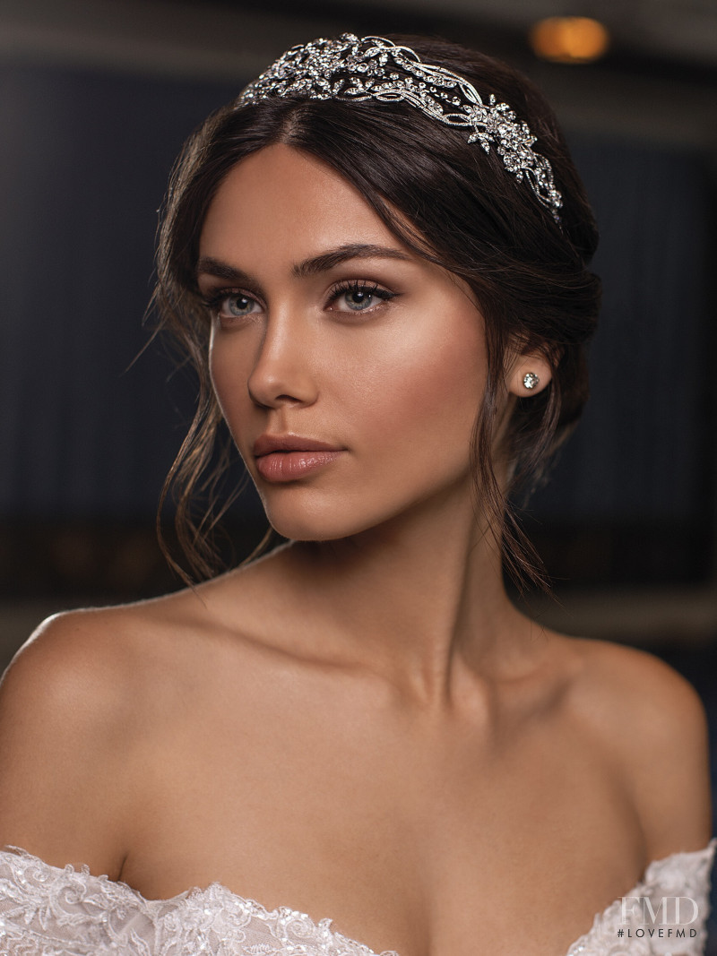 Victoria Bronova featured in  the Pronovias catalogue for Spring/Summer 2020