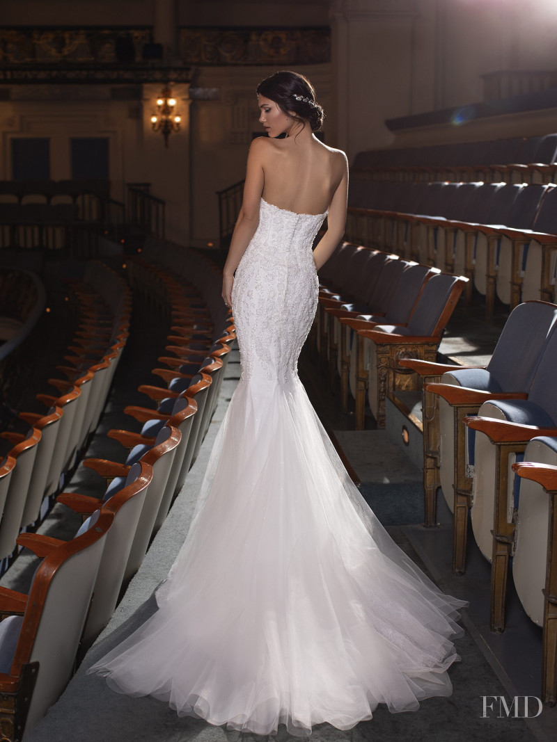 Victoria Bronova featured in  the Pronovias catalogue for Spring/Summer 2020