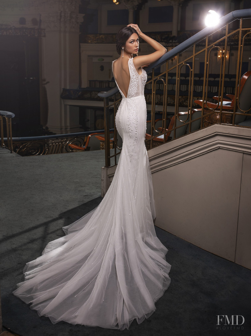 Victoria Bronova featured in  the Pronovias catalogue for Spring/Summer 2020