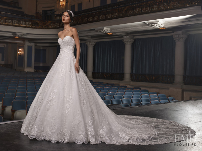 Victoria Bronova featured in  the Pronovias catalogue for Spring/Summer 2020