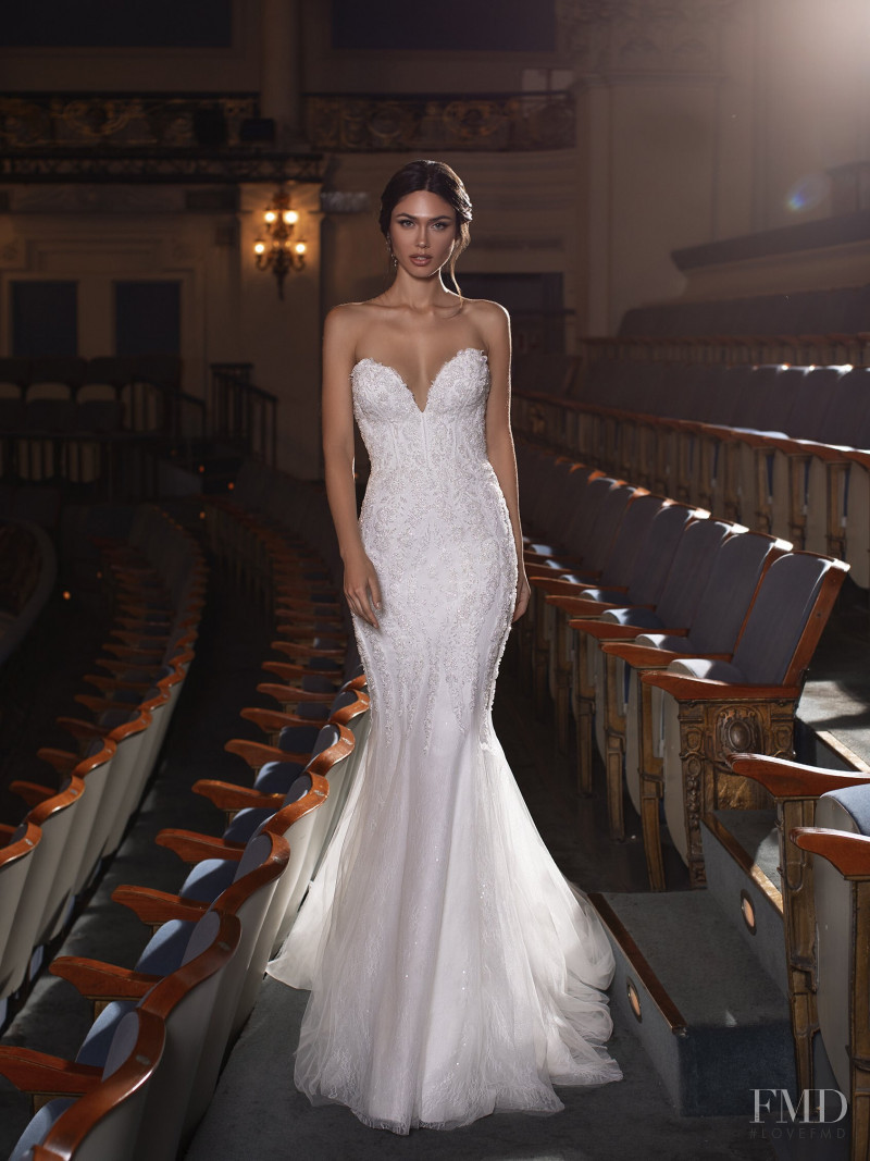 Victoria Bronova featured in  the Pronovias catalogue for Spring/Summer 2020