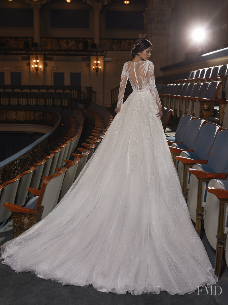 Victoria Bronova featured in  the Pronovias catalogue for Spring/Summer 2020