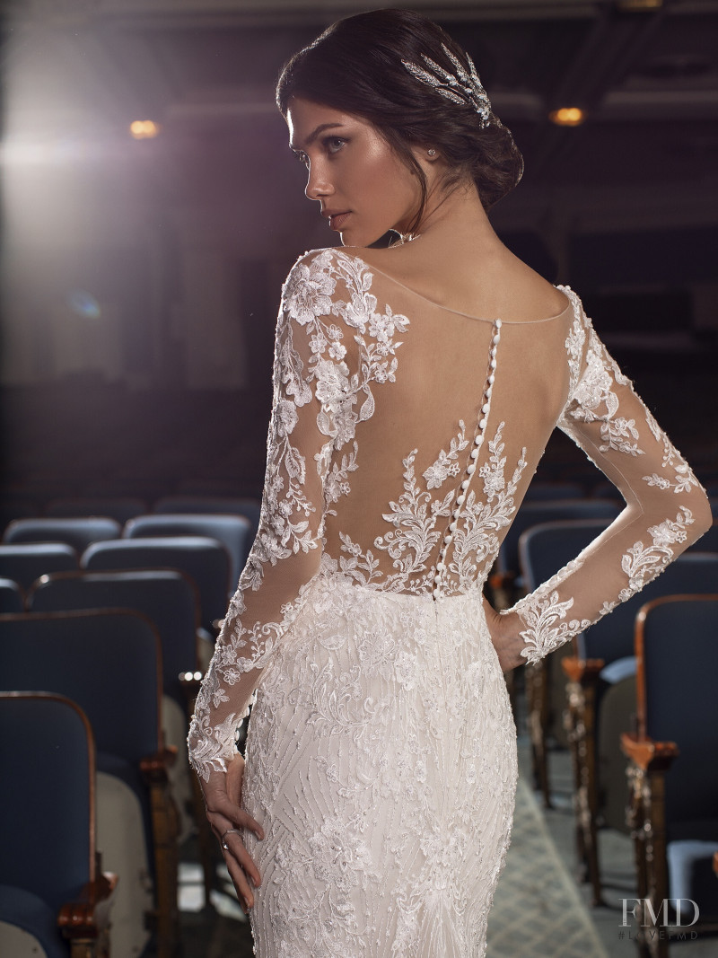 Victoria Bronova featured in  the Pronovias catalogue for Spring/Summer 2020