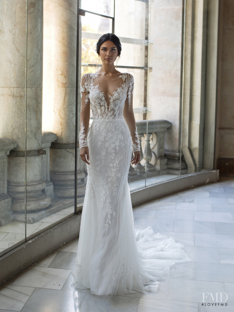 Victoria Bronova featured in  the Pronovias catalogue for Spring/Summer 2020