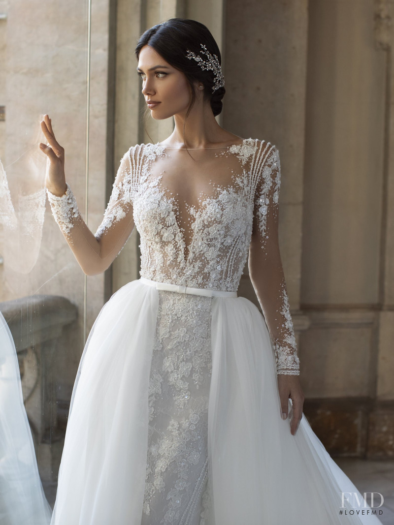 Victoria Bronova featured in  the Pronovias catalogue for Spring/Summer 2020