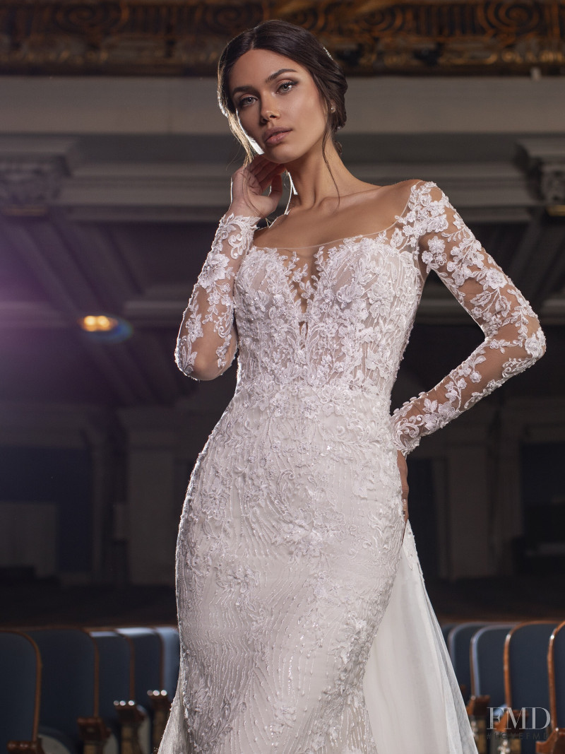 Victoria Bronova featured in  the Pronovias catalogue for Spring/Summer 2020