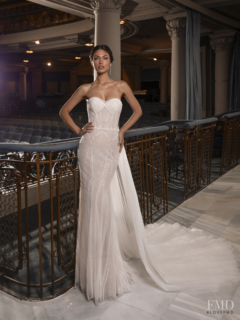 Victoria Bronova featured in  the Pronovias catalogue for Spring/Summer 2020