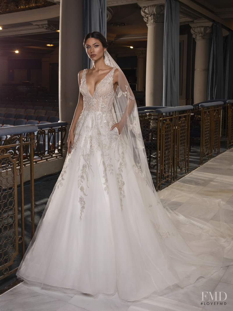 Victoria Bronova featured in  the Pronovias catalogue for Spring/Summer 2020