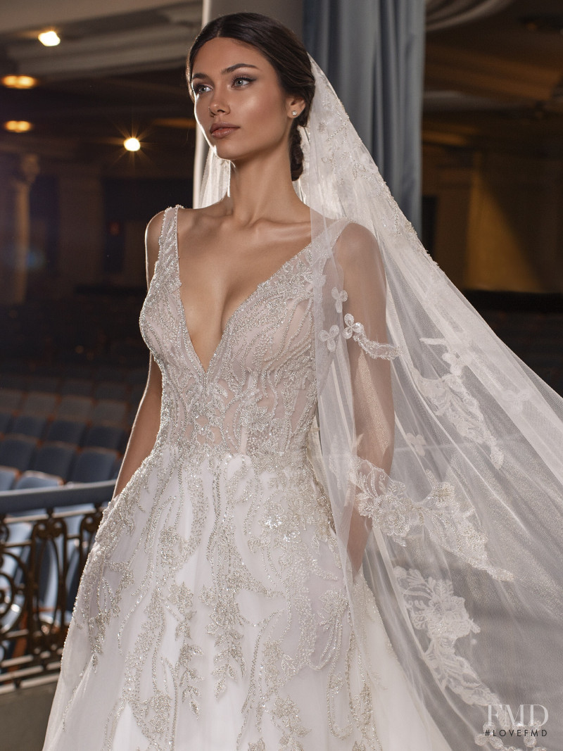 Victoria Bronova featured in  the Pronovias catalogue for Spring/Summer 2020