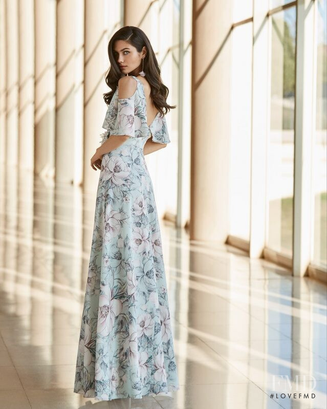 Victoria Bronova featured in  the Rosa Clara lookbook for Spring/Summer 2020