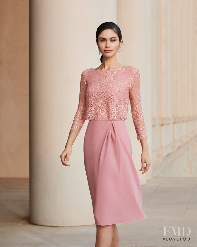 Victoria Bronova featured in  the Rosa Clara lookbook for Spring/Summer 2020