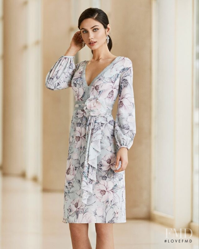 Victoria Bronova featured in  the Rosa Clara lookbook for Spring/Summer 2020