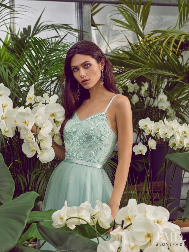 Victoria Bronova featured in  the Laona lookbook for Spring/Summer 2020