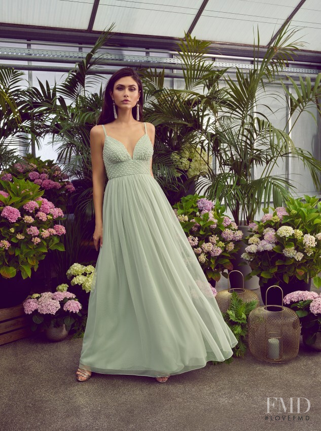 Victoria Bronova featured in  the Laona lookbook for Spring/Summer 2020