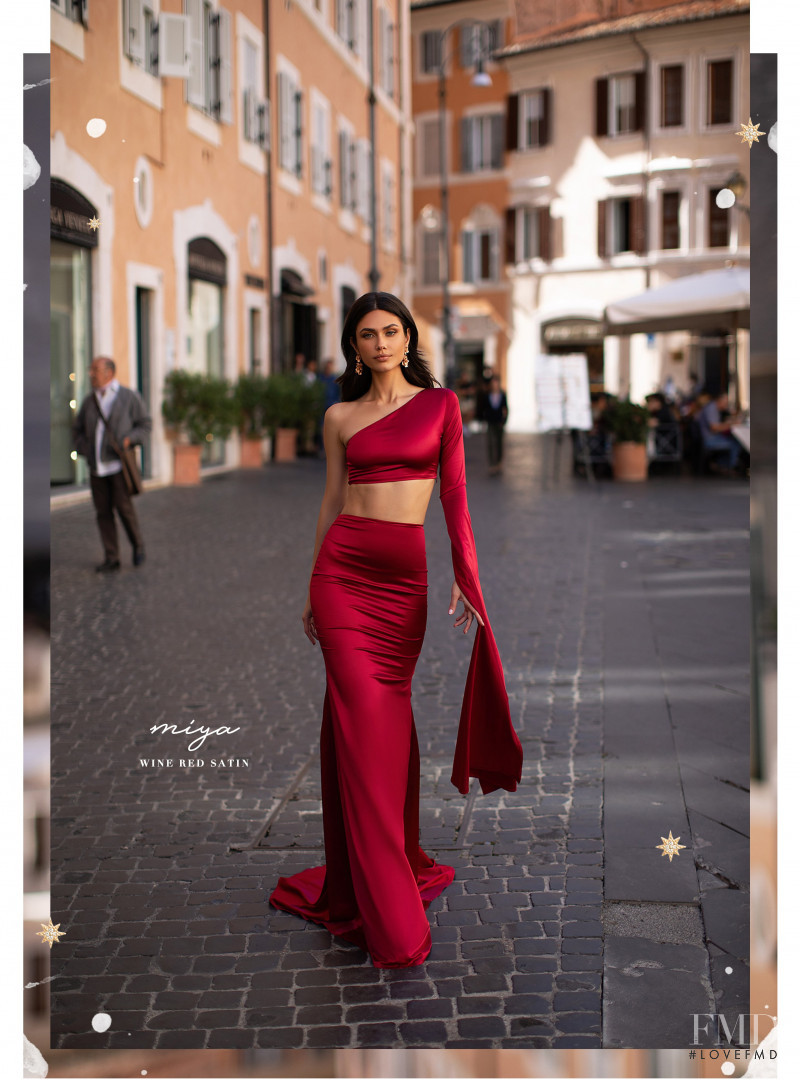 Victoria Bronova featured in  the Alamour The Label Rome Collection lookbook for Spring/Summer 2020