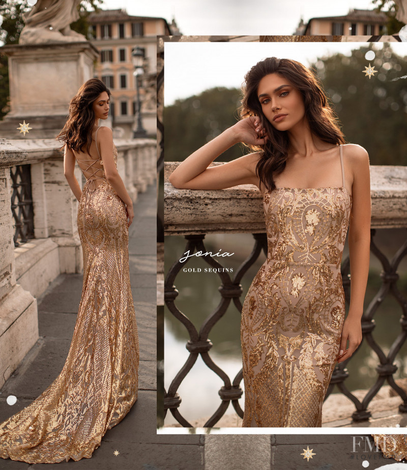 Victoria Bronova featured in  the Alamour The Label Rome Collection lookbook for Spring/Summer 2020