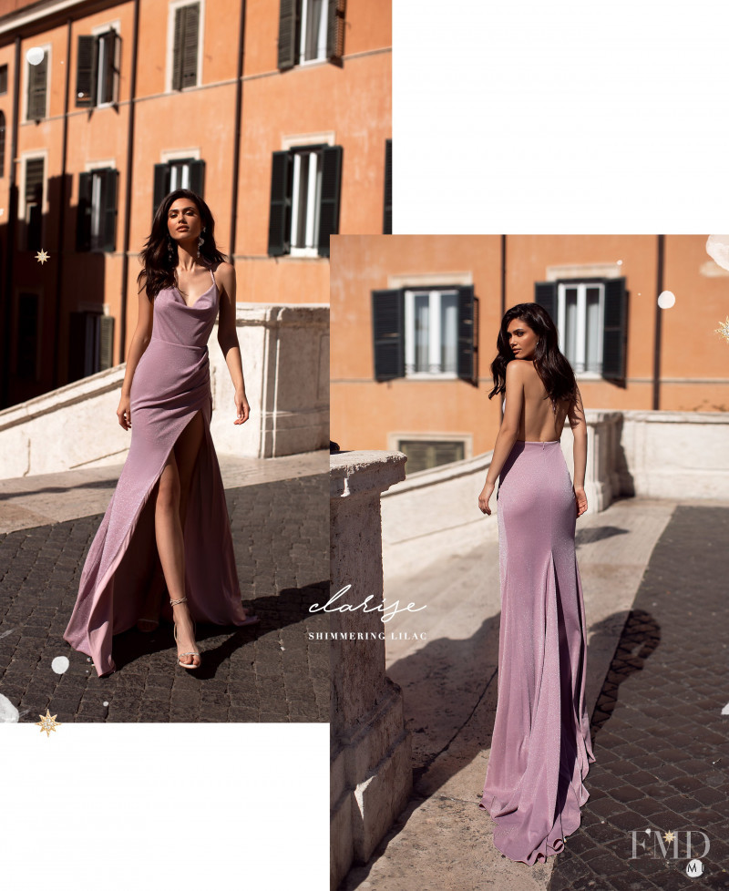 Victoria Bronova featured in  the Alamour The Label Rome Collection lookbook for Spring/Summer 2020