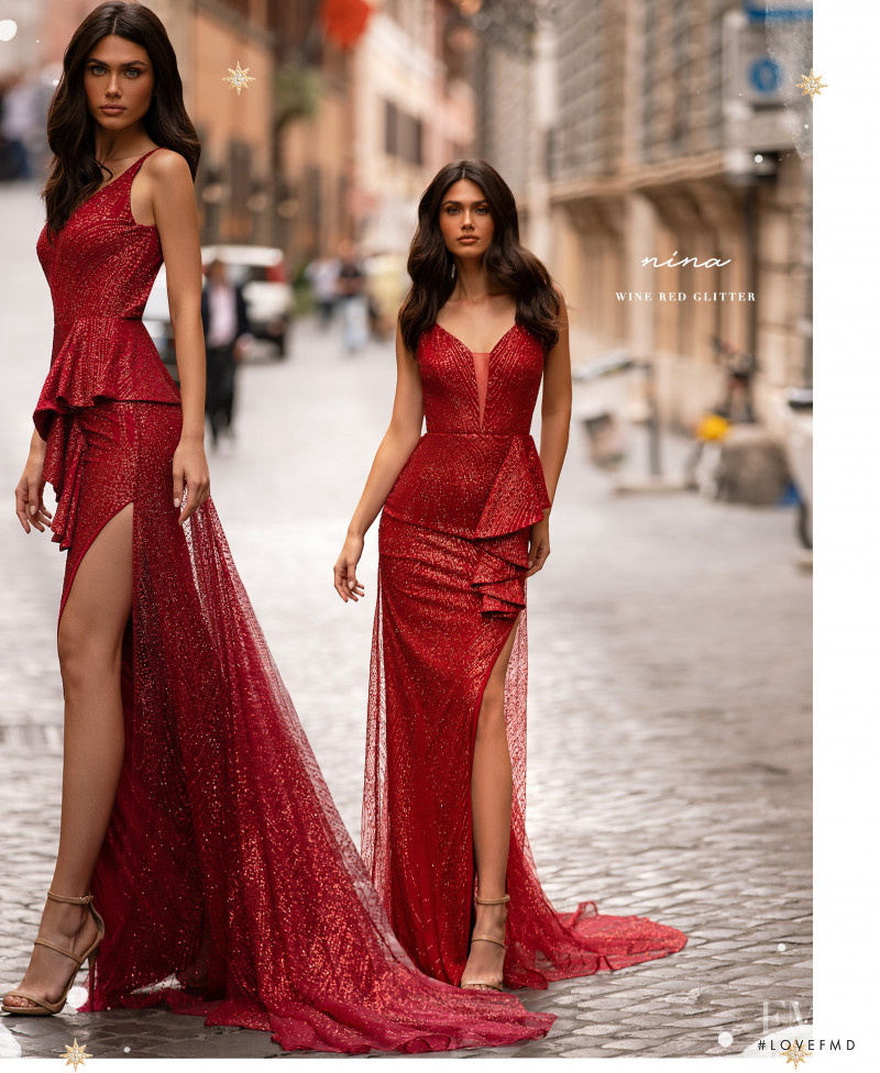 Victoria Bronova featured in  the Alamour The Label Rome Collection lookbook for Spring/Summer 2020