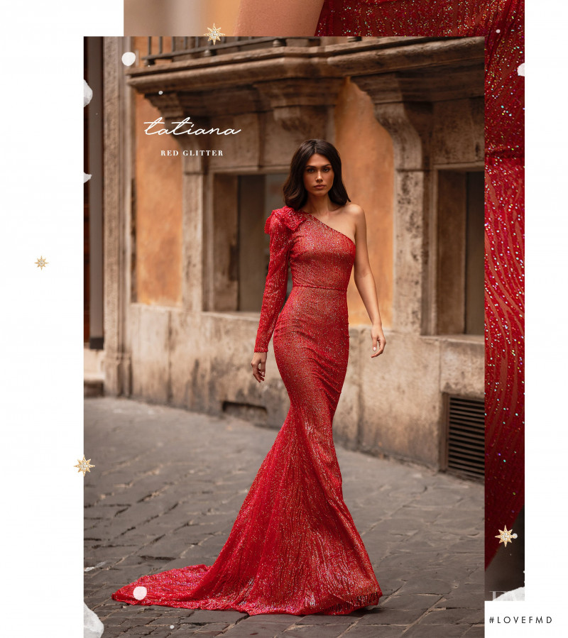 Victoria Bronova featured in  the Alamour The Label Rome Collection lookbook for Spring/Summer 2020