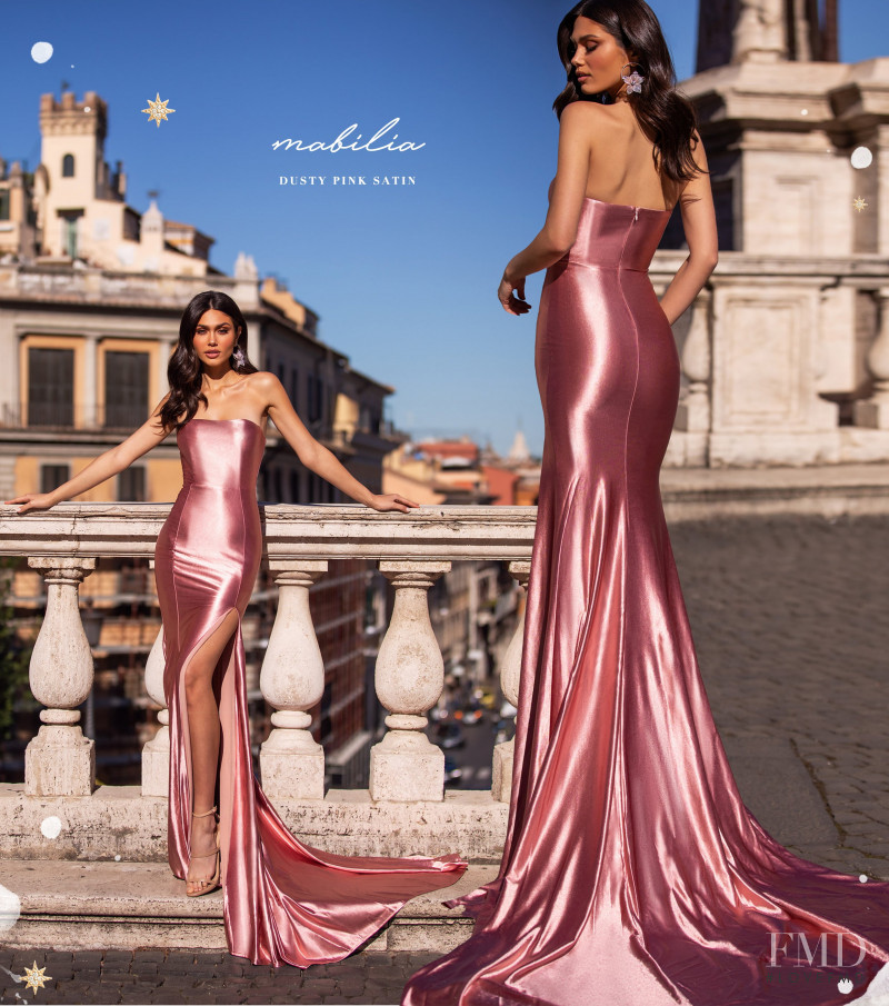 Victoria Bronova featured in  the Alamour The Label Rome Collection lookbook for Spring/Summer 2020