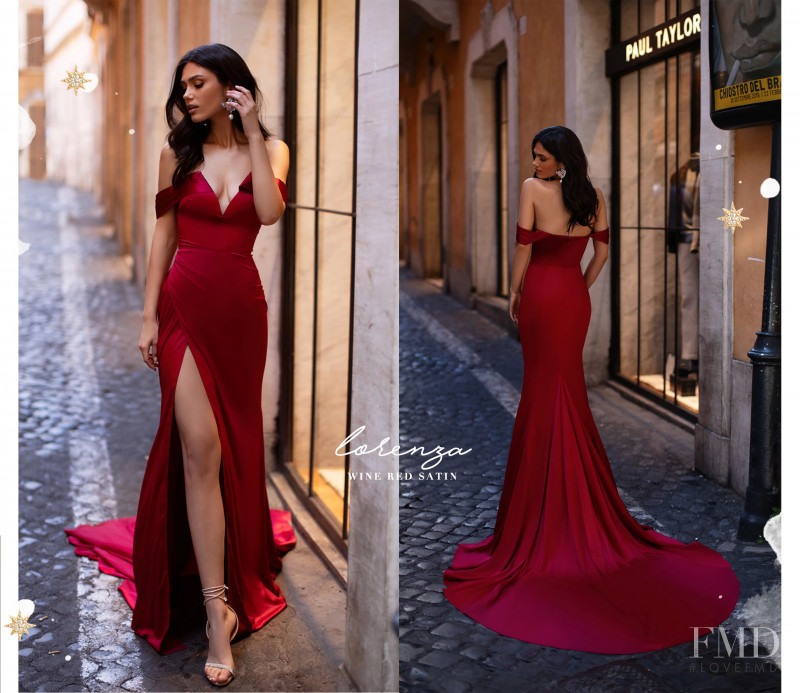 Victoria Bronova featured in  the Alamour The Label Rome Collection lookbook for Spring/Summer 2020