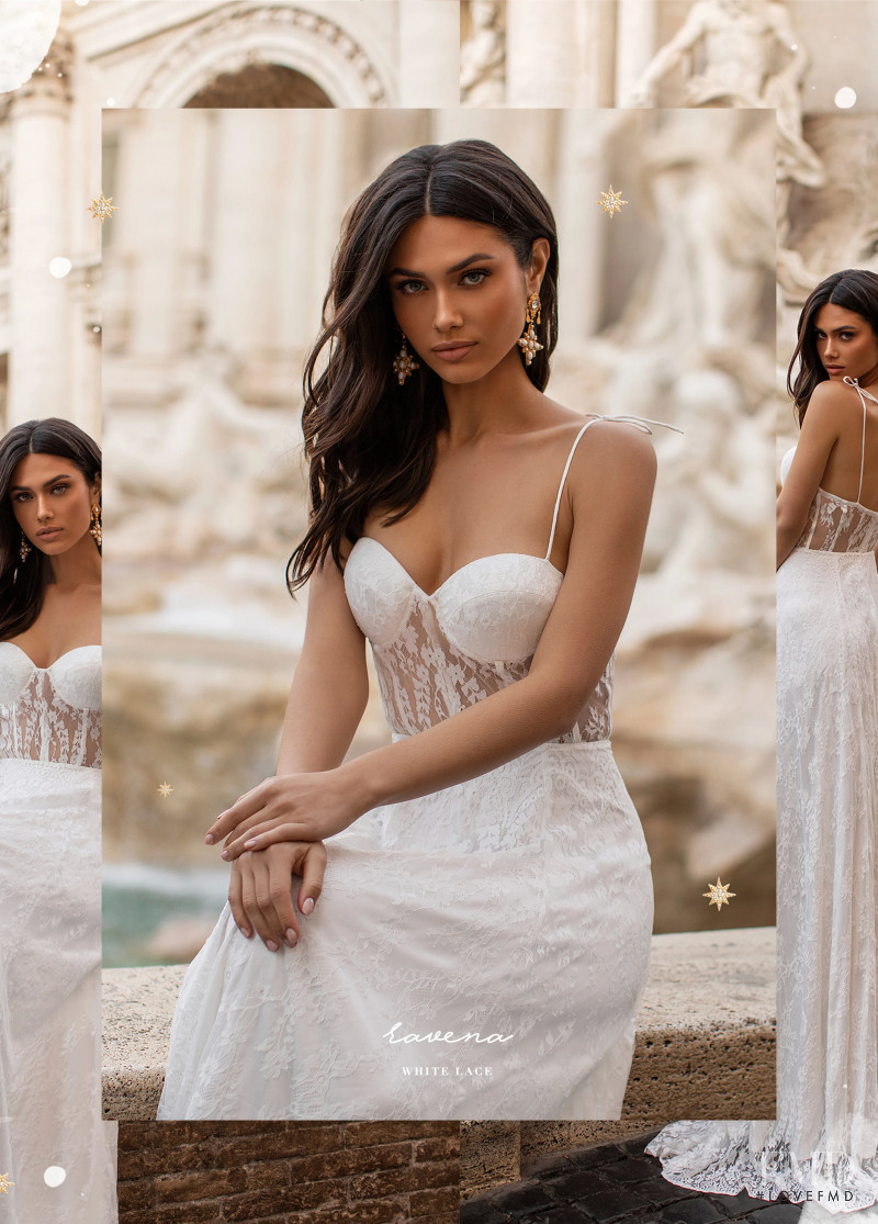 Victoria Bronova featured in  the Alamour The Label Rome Collection lookbook for Spring/Summer 2020