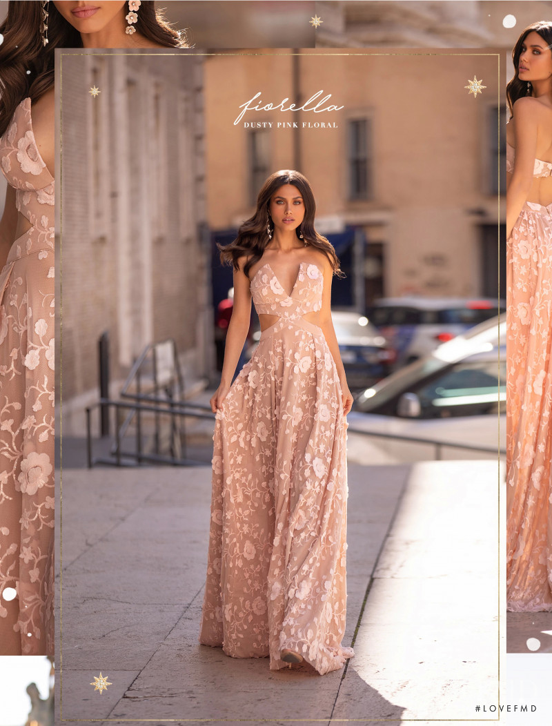 Victoria Bronova featured in  the Alamour The Label Rome Collection lookbook for Spring/Summer 2020