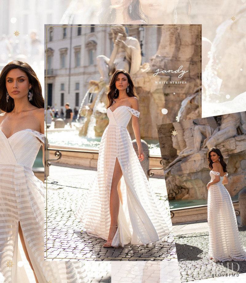 Victoria Bronova featured in  the Alamour The Label Rome Collection lookbook for Spring/Summer 2020