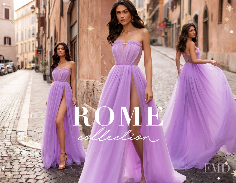 Victoria Bronova featured in  the Alamour The Label Rome Collection lookbook for Spring/Summer 2020