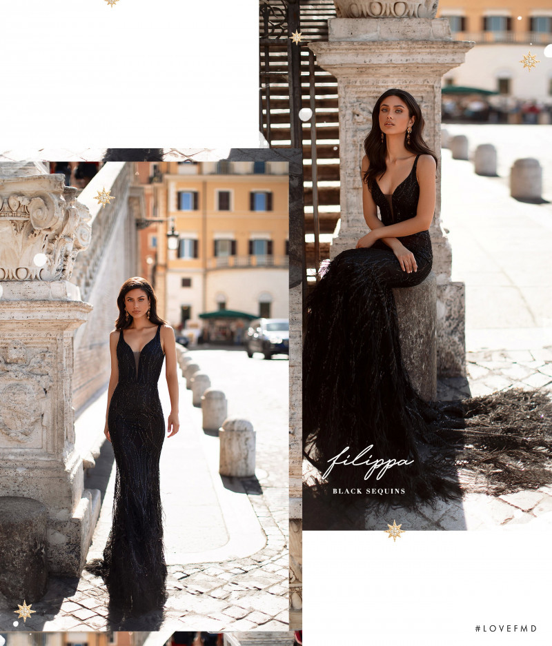 Victoria Bronova featured in  the Alamour The Label Rome Collection lookbook for Spring/Summer 2020