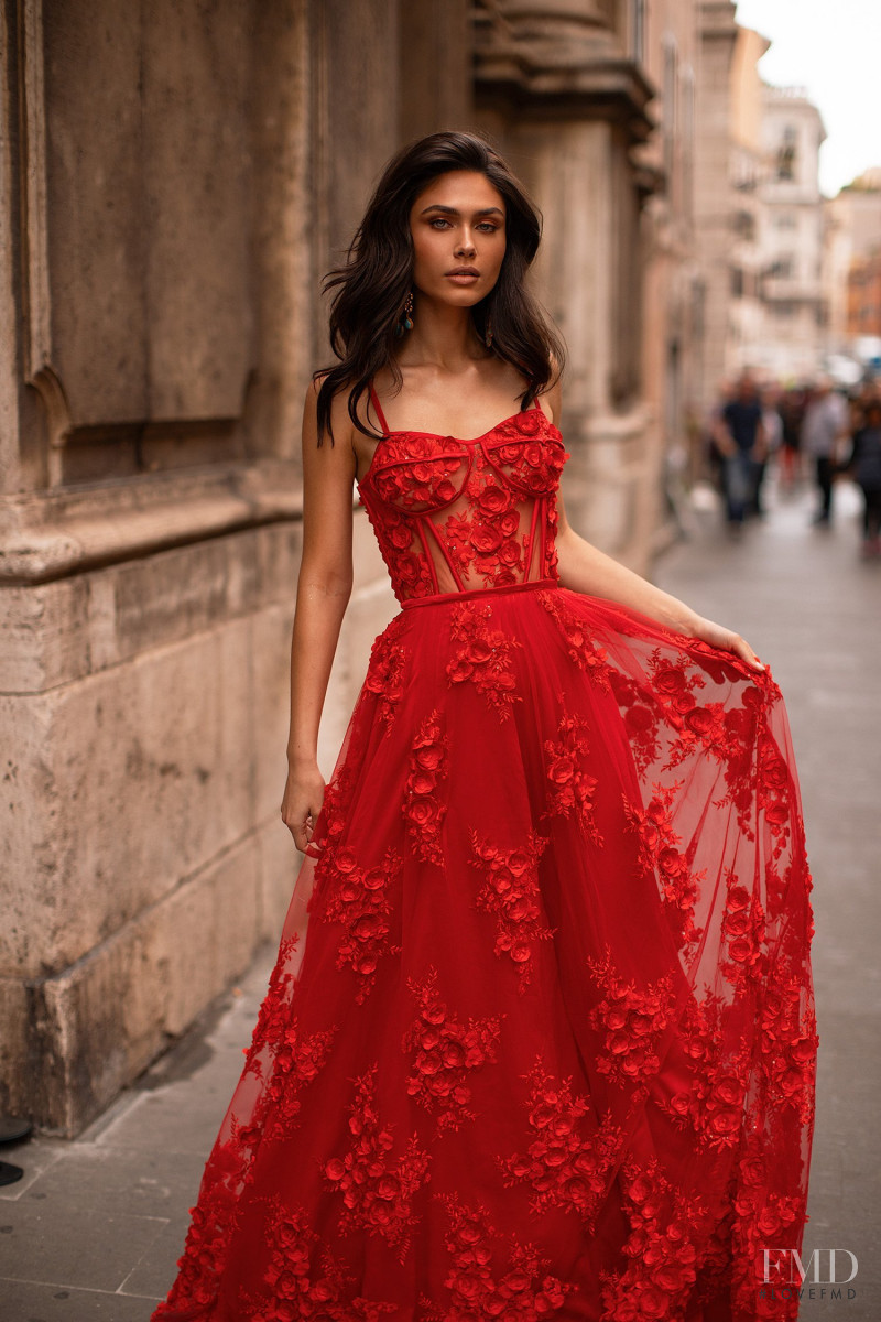 Victoria Bronova featured in  the Alamour The Label catalogue for Spring/Summer 2020