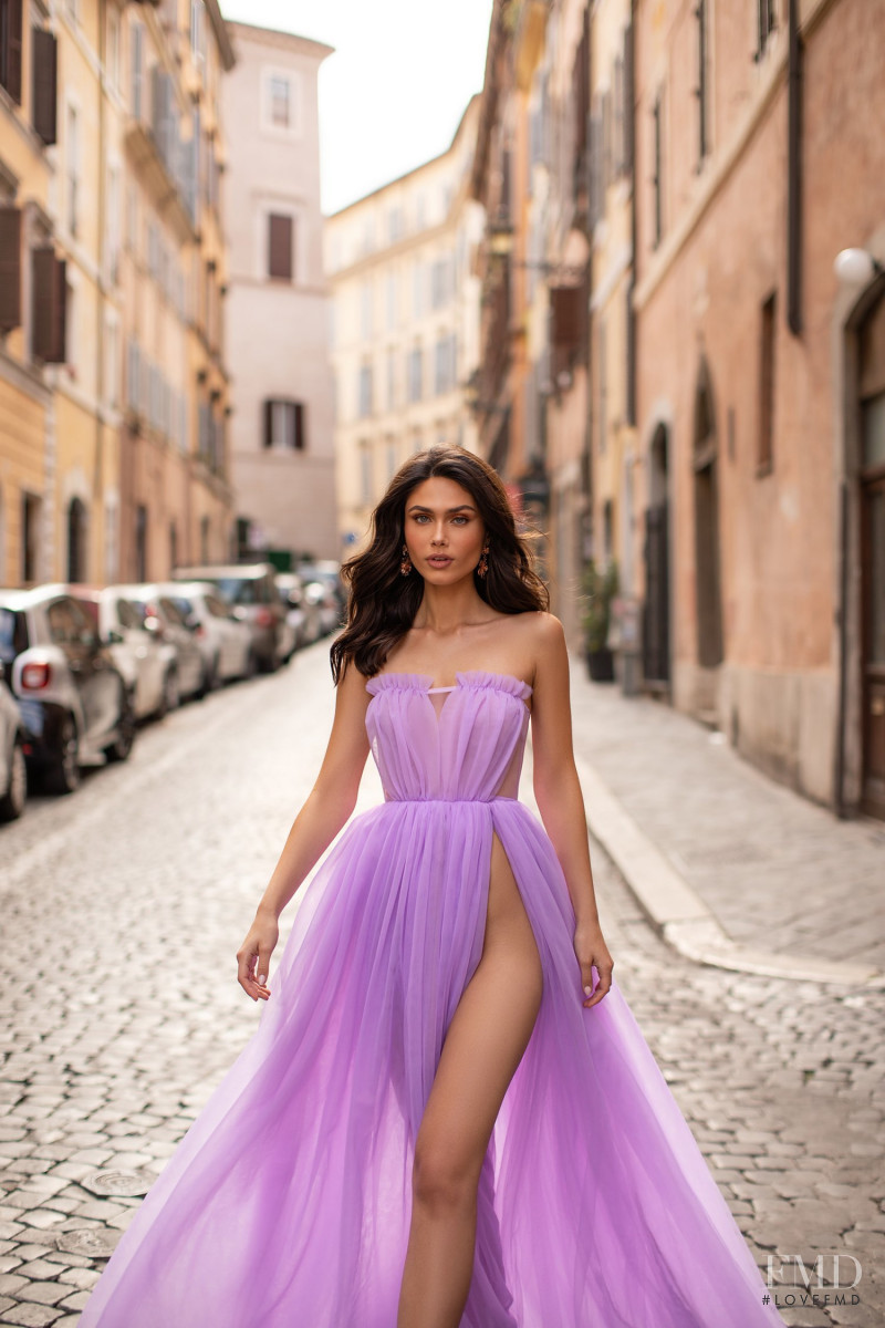 Victoria Bronova featured in  the Alamour The Label catalogue for Spring/Summer 2020