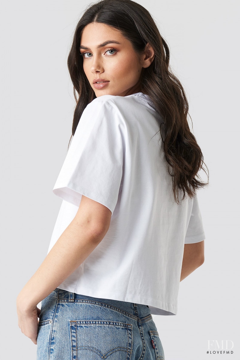 Victoria Bronova featured in  the NA-KD (RETAILER) catalogue for Spring/Summer 2019