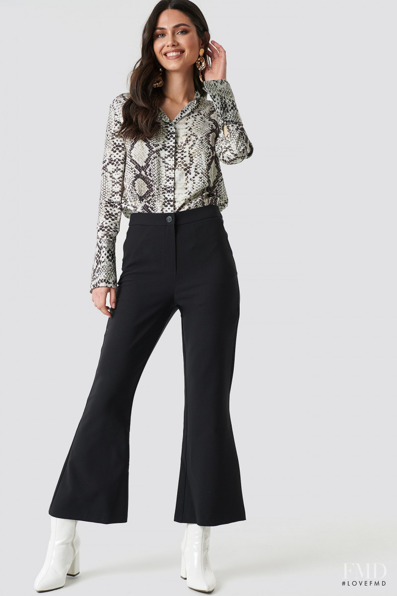 Victoria Bronova featured in  the NA-KD (RETAILER) catalogue for Spring/Summer 2019