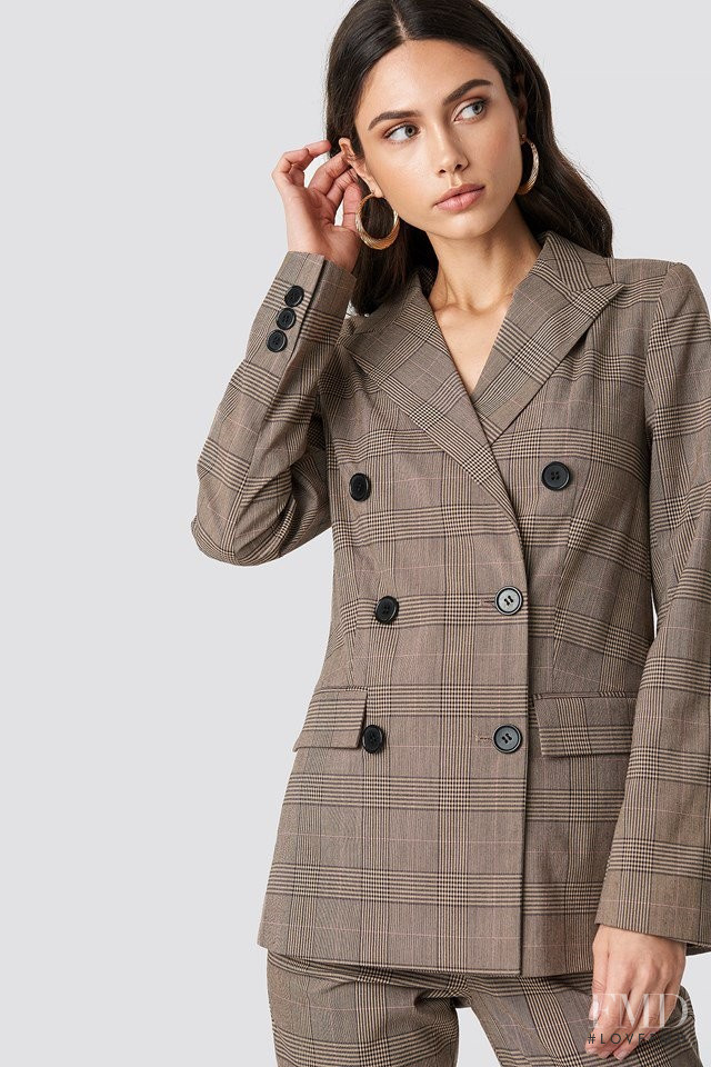 Victoria Bronova featured in  the NA-KD (RETAILER) catalogue for Autumn/Winter 2018
