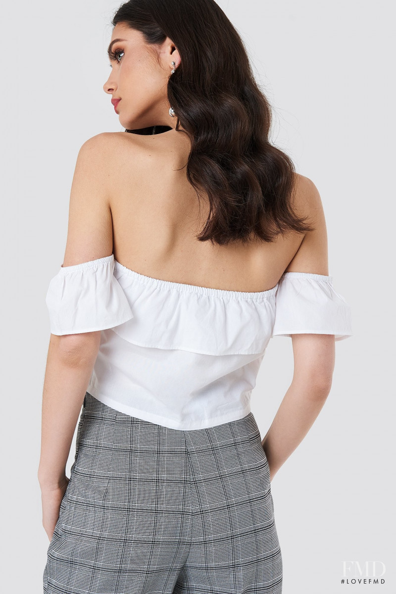 Victoria Bronova featured in  the NA-KD (RETAILER) catalogue for Autumn/Winter 2018