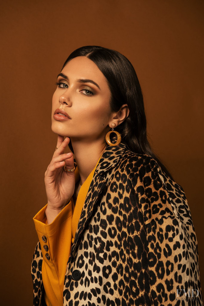 Victoria Bronova featured in  the NA-KD (RETAILER) Animal Prints advertisement for Autumn/Winter 2018