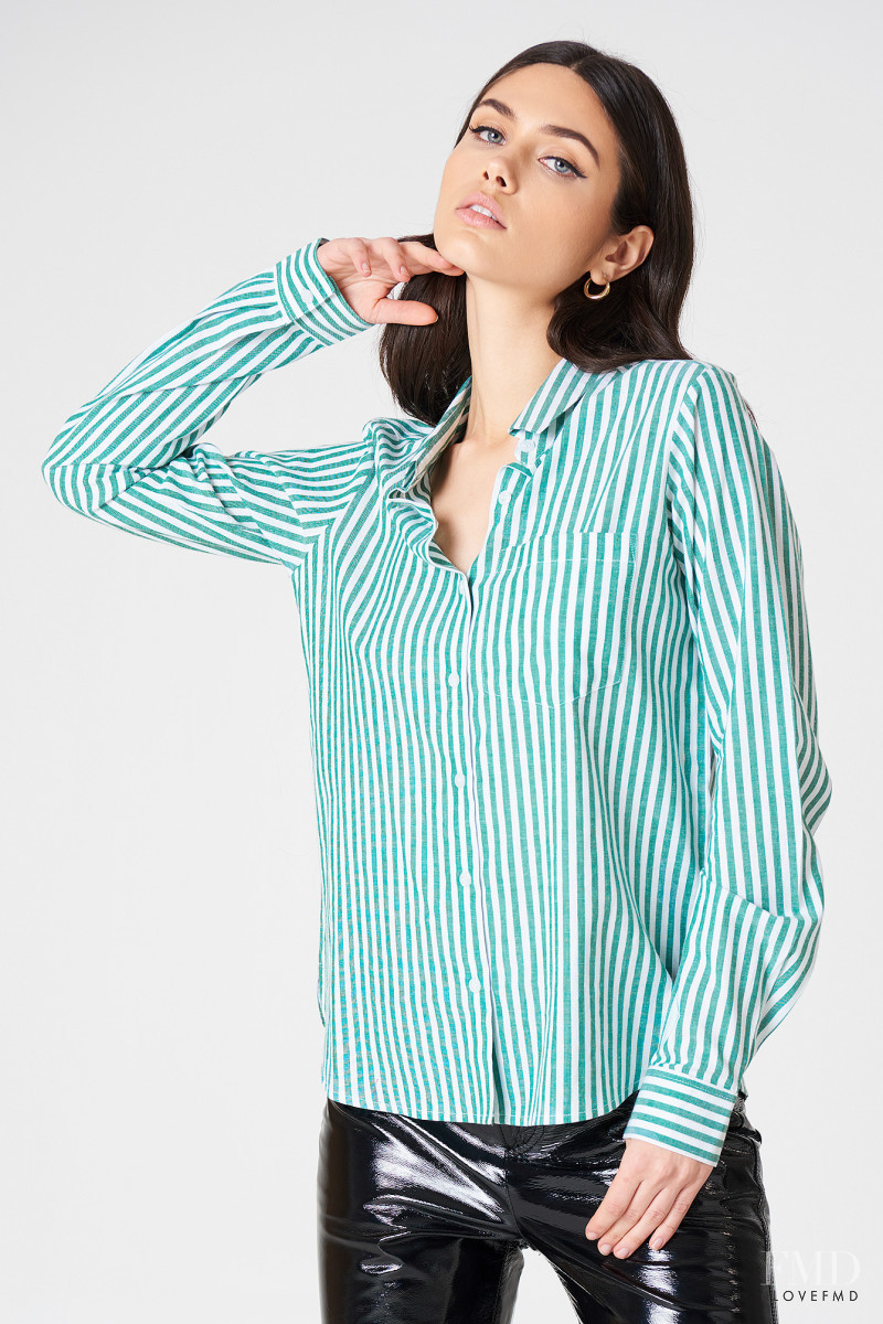 Victoria Bronova featured in  the NA-KD (RETAILER) catalogue for Spring/Summer 2018