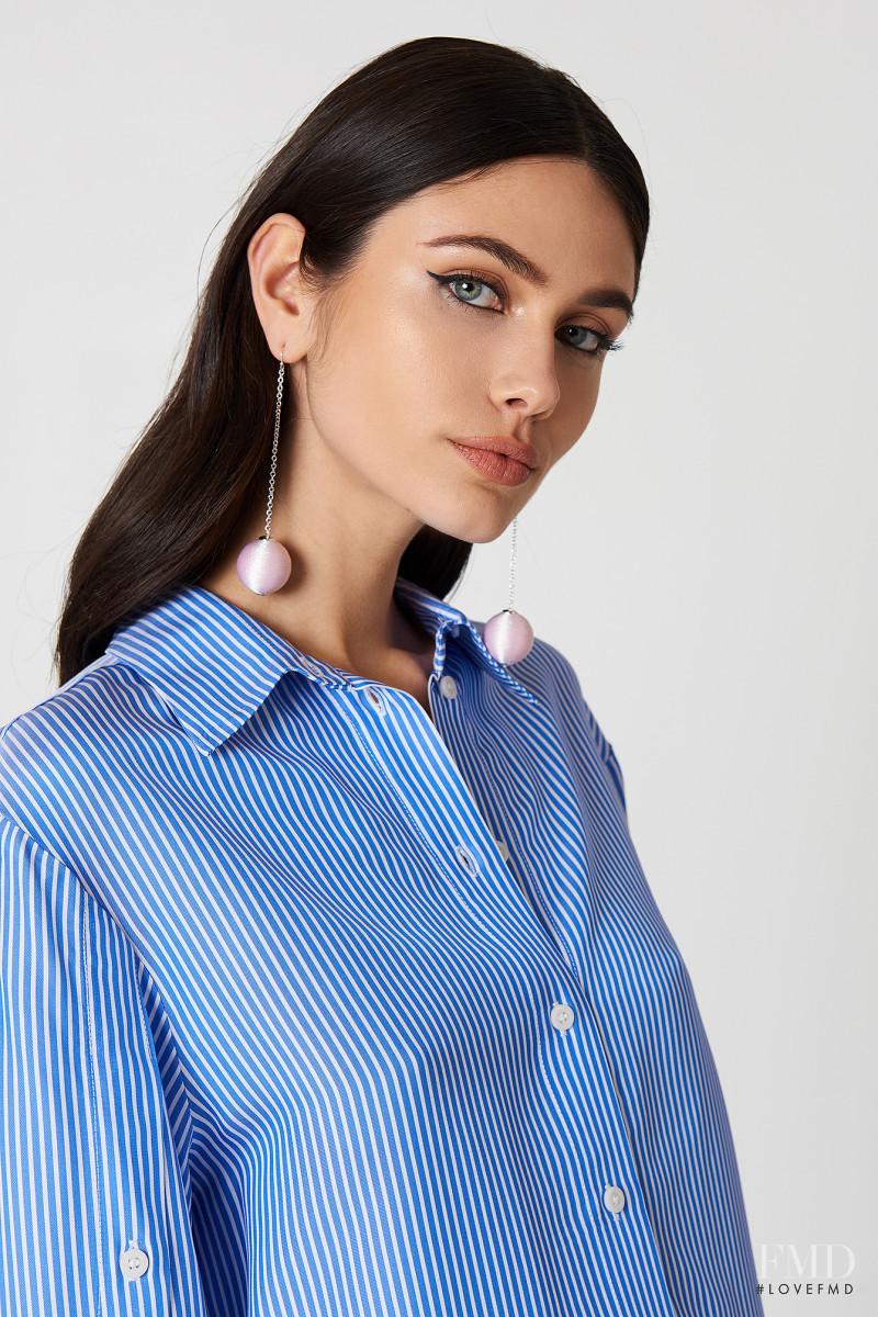 Victoria Bronova featured in  the NA-KD (RETAILER) catalogue for Spring/Summer 2018