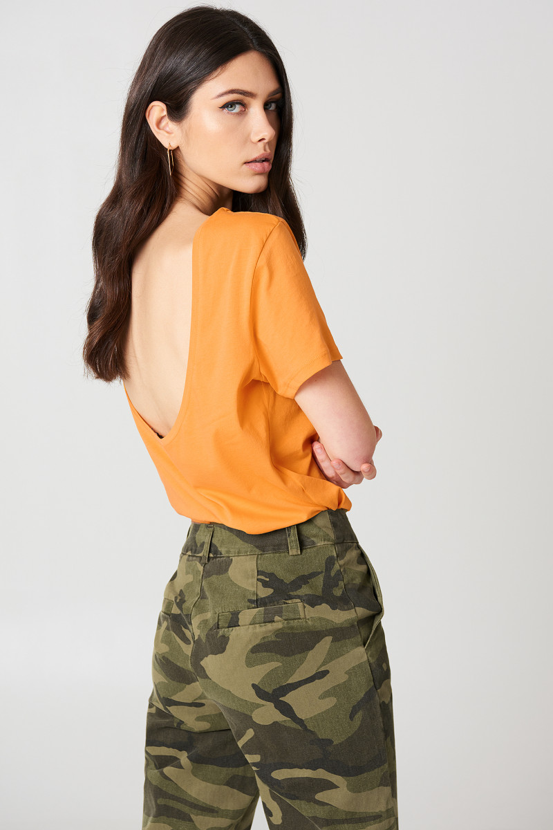 Victoria Bronova featured in  the NA-KD (RETAILER) catalogue for Spring/Summer 2018