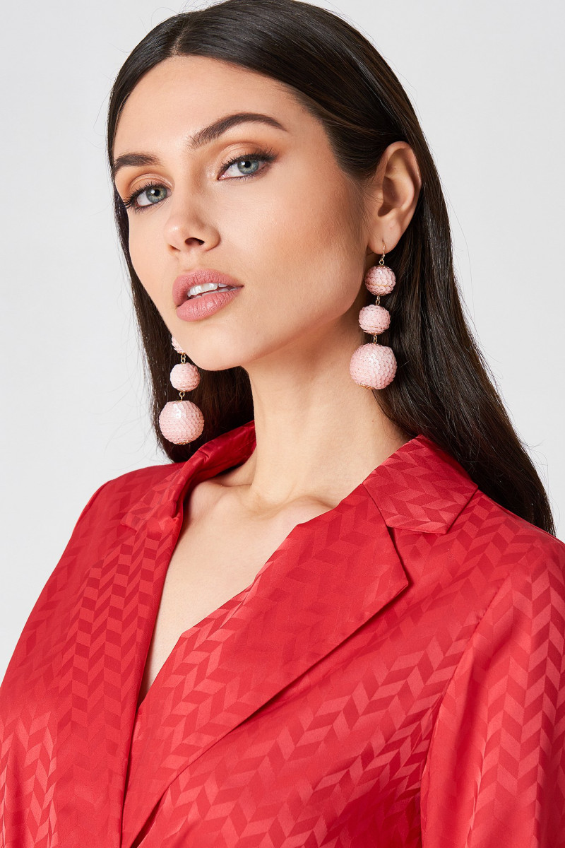 Victoria Bronova featured in  the NA-KD (RETAILER) catalogue for Spring/Summer 2018