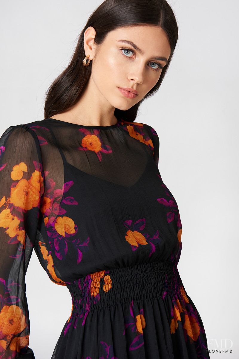 Victoria Bronova featured in  the NA-KD (RETAILER) catalogue for Spring/Summer 2018