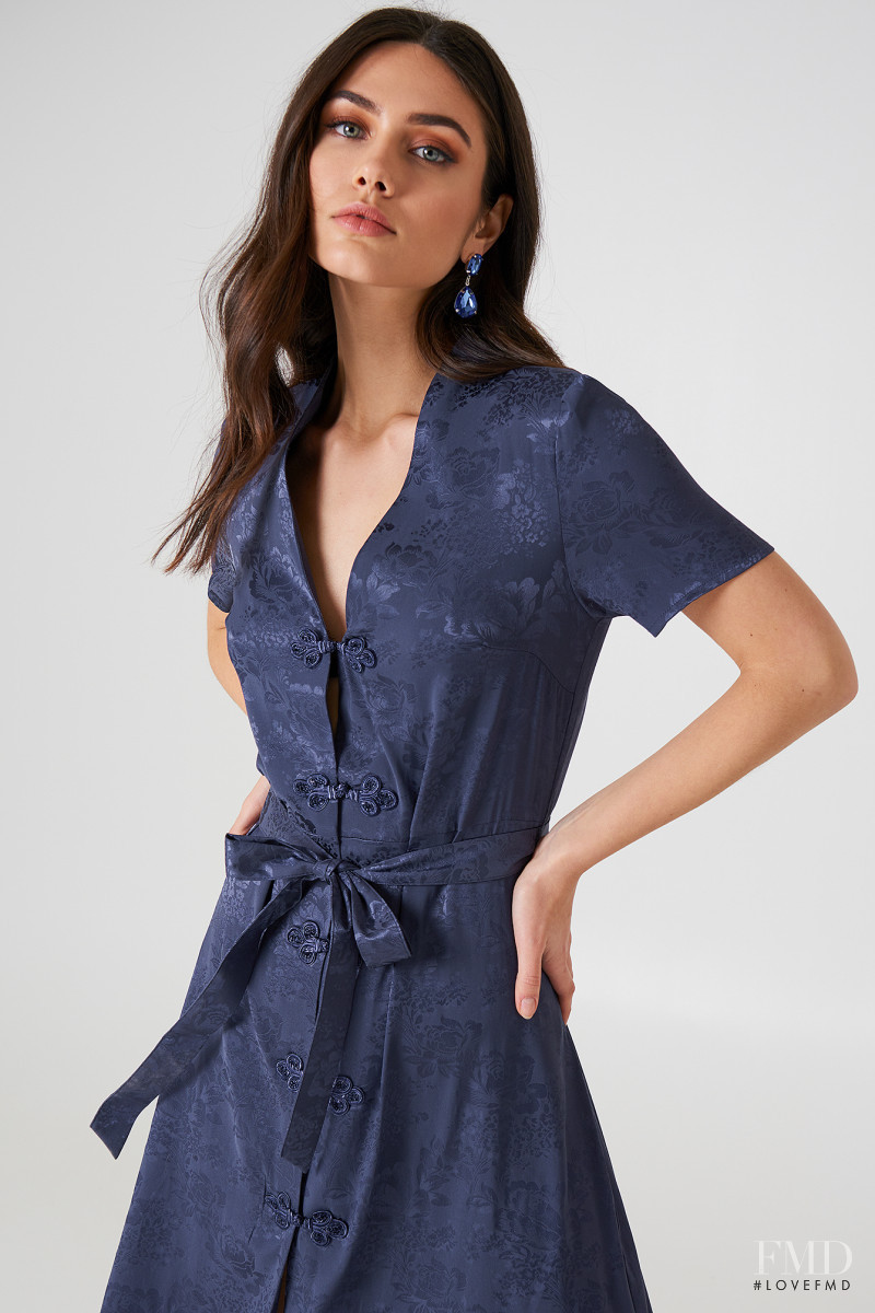 Victoria Bronova featured in  the NA-KD (RETAILER) catalogue for Spring/Summer 2018