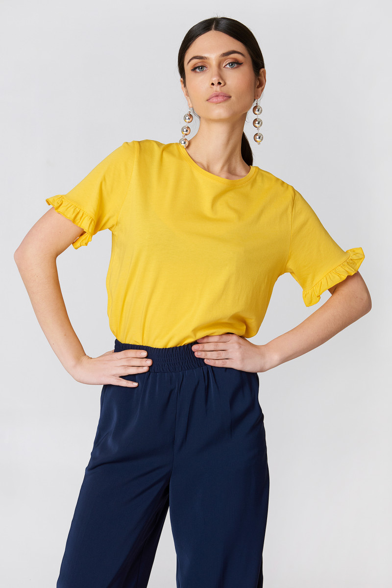 Victoria Bronova featured in  the NA-KD (RETAILER) catalogue for Spring/Summer 2018