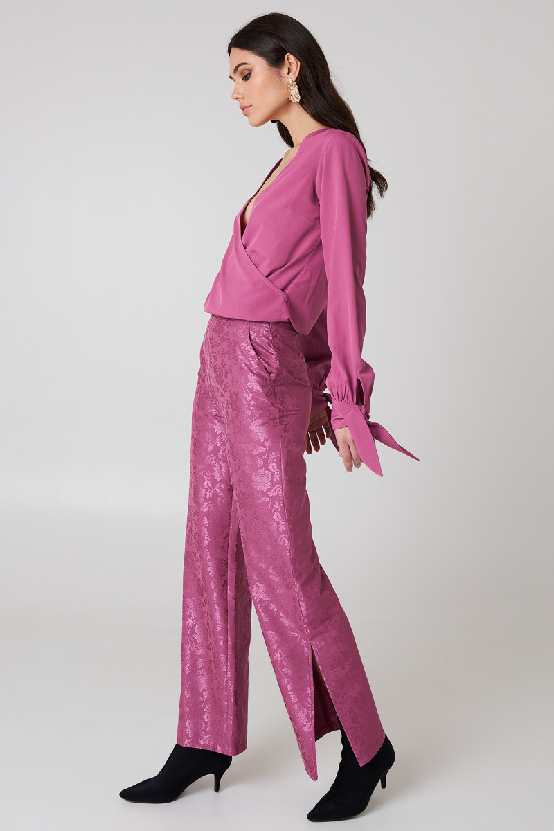 Victoria Bronova featured in  the NA-KD (RETAILER) catalogue for Spring/Summer 2018
