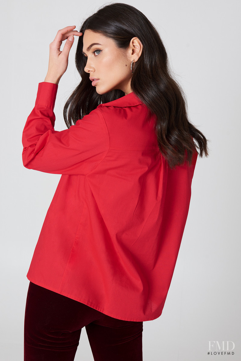 Victoria Bronova featured in  the NA-KD (RETAILER) catalogue for Spring/Summer 2018