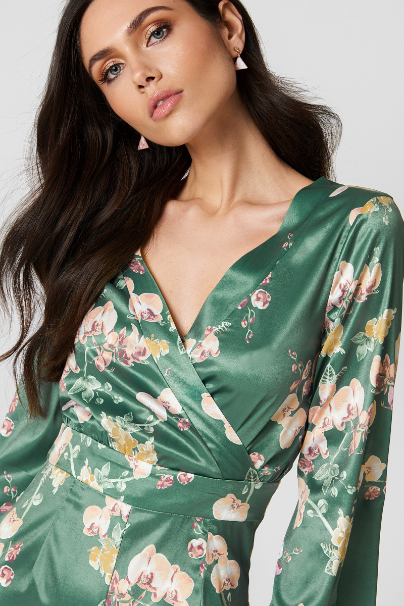 Victoria Bronova featured in  the NA-KD (RETAILER) catalogue for Spring/Summer 2018