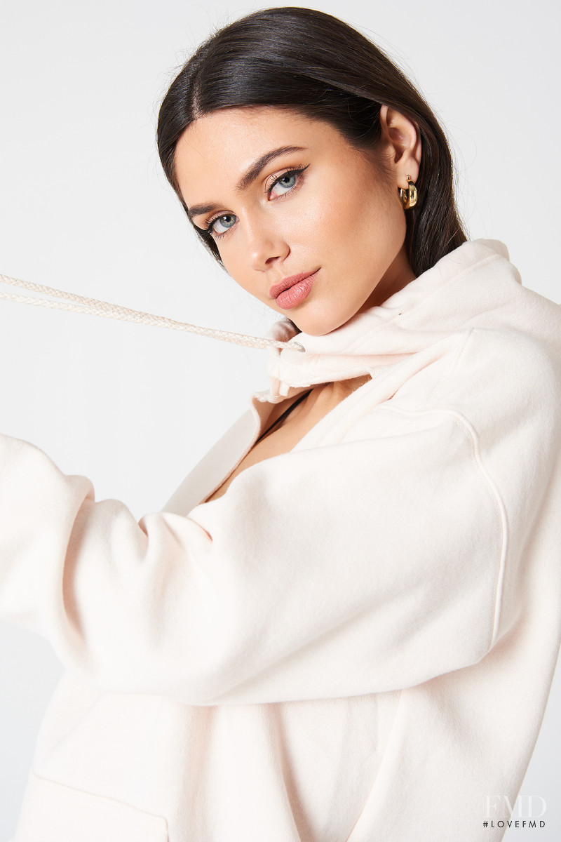 Victoria Bronova featured in  the NA-KD (RETAILER) catalogue for Spring/Summer 2018
