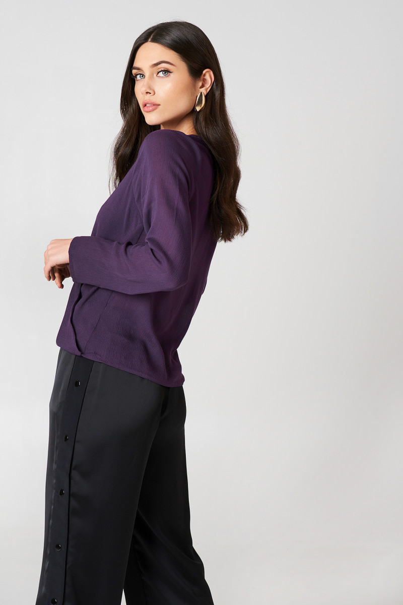 Victoria Bronova featured in  the NA-KD (RETAILER) catalogue for Spring/Summer 2018